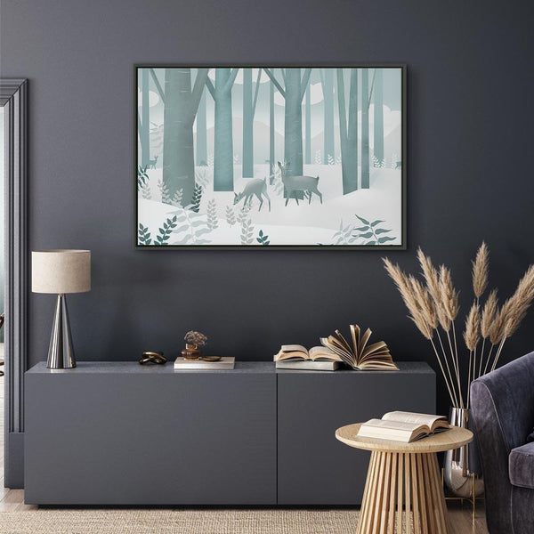 Quadro - Fairy-Tale Forest (1 Part) Vertical - First Variant