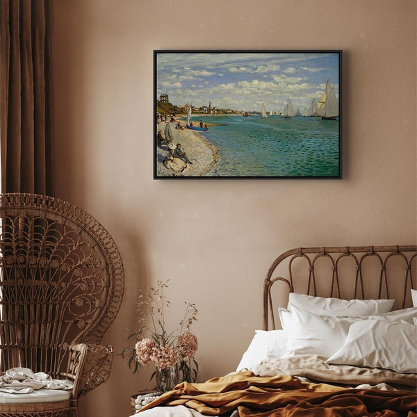 Quadro - Claude Monet – Regatta at Sainte-Adresse