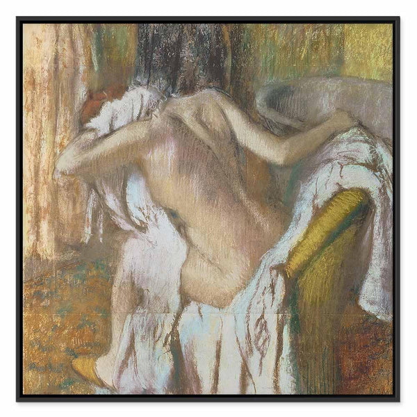 Quadro - Edgar Degas – Woman drying herself