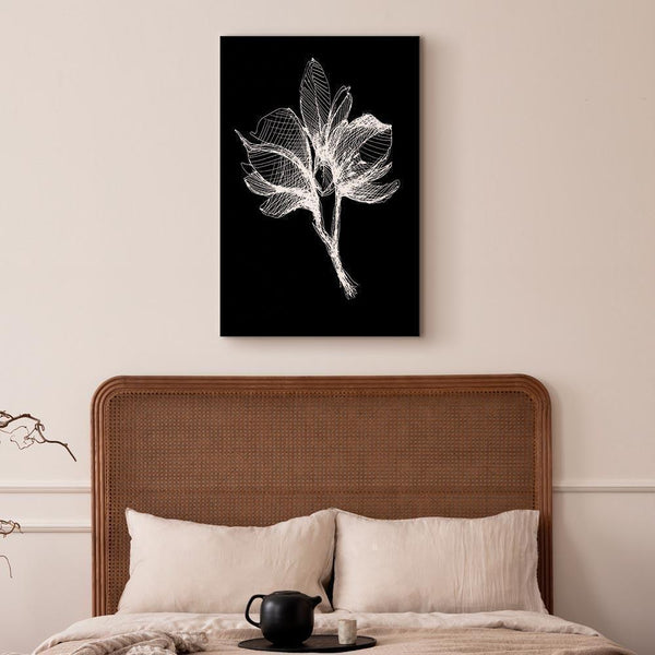 Quadro - Night Flower (1 Part) Vertical