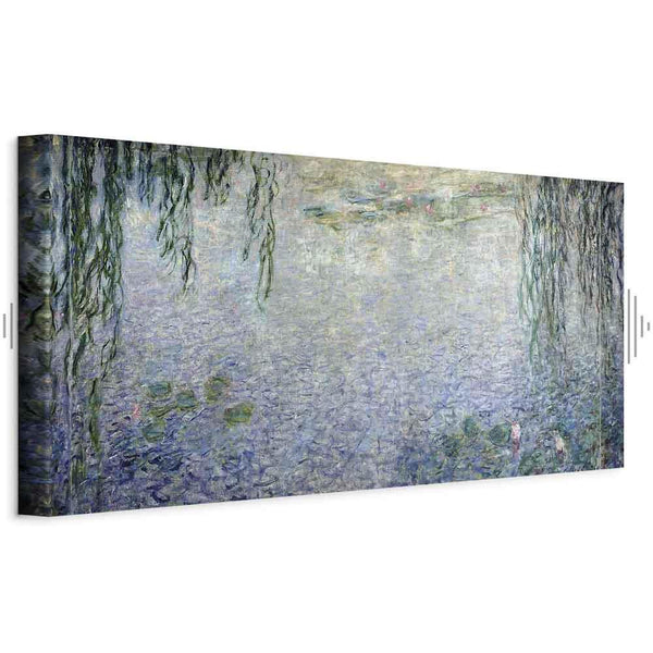Quadro - Claude Monet – The Water Lilies – Clear Morning with Willows