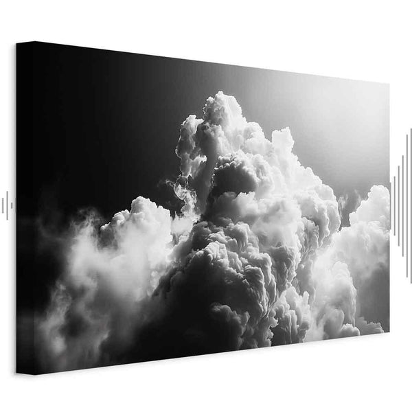 Quadro - Clouds Like from Dreams: Let the Sun Illuminate Your Day – A Visual Feast