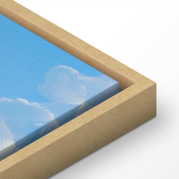 Quadro - Ocean in the Air: Waving Clouds Reflecting Morning Light