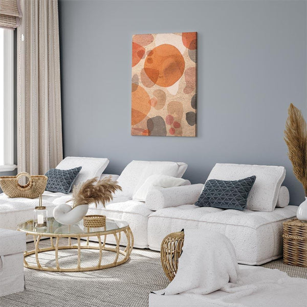 Quadro - Amber Kaleidoscope (1 Part) Vertical