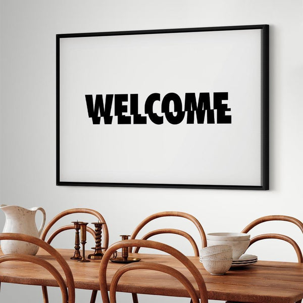 Quadro - Welcome (1 Part) Wide