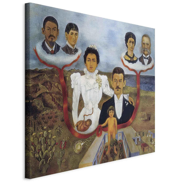 Quadro - Frida Kahlo – My Grandparents, My Parents and I