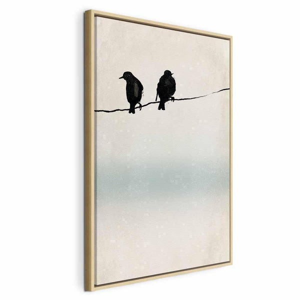 Quadro - Frozen Sparrows (1 Part) Vertical
