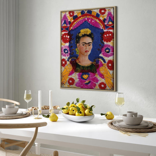 Quadro - Frida Kahlo – The Frame (Self-Portrait)