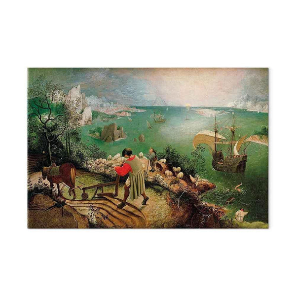 Quadro - Pieter Bruegel the Elder – Landscape with the Fall of Icarus