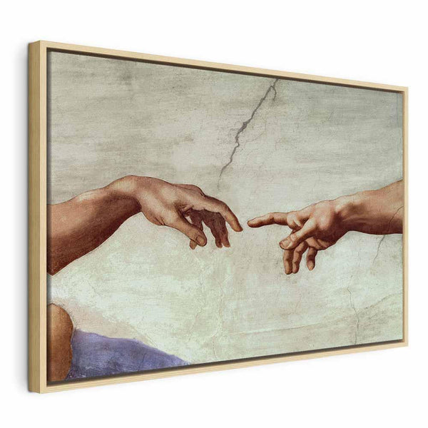 Quadro - Michelangelo – The Creation of Adam (hands)