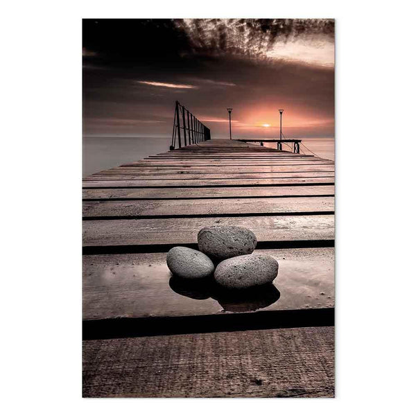 Quadro - September Sunset (1 Part) Vertical