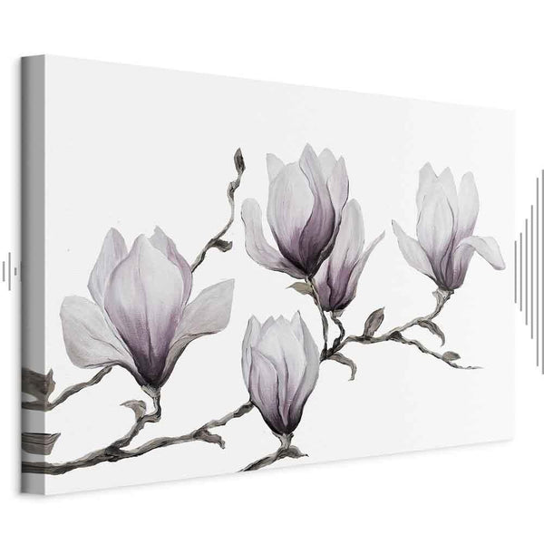 Quadro - Painted Magnolias (1 Part) Wide