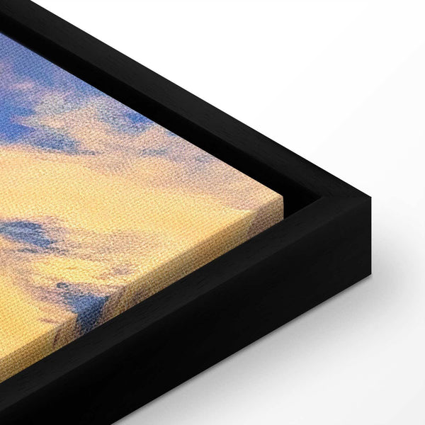 Quadro - Beautiful Sunset - Clouds in Warm Shades