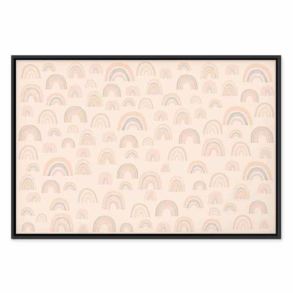 Quadro - August Sky - Various Sizes of Rainbows in Calm Colors