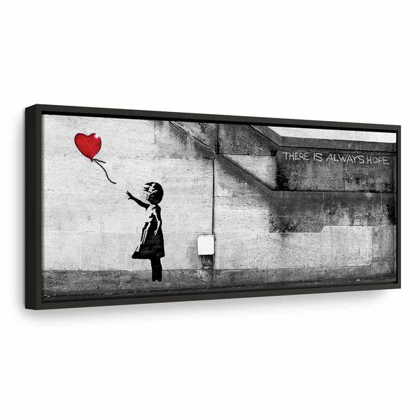 Quadro - There is Always Hope (1 Part) Narrow Red