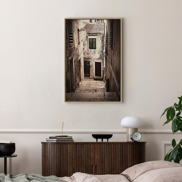 Quadro - Retro Alley (1 Part) Vertical