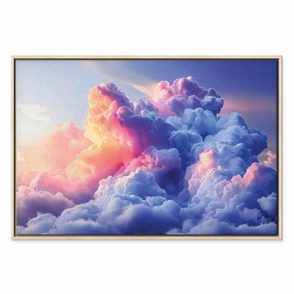 Quadro - Clouds Like Painted: Artistic Brushes of Dawn Painting the Sky