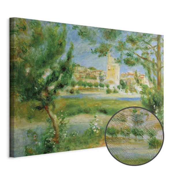 Quadro - Pierre-Auguste Renoir – Villeneuveles-Avignon