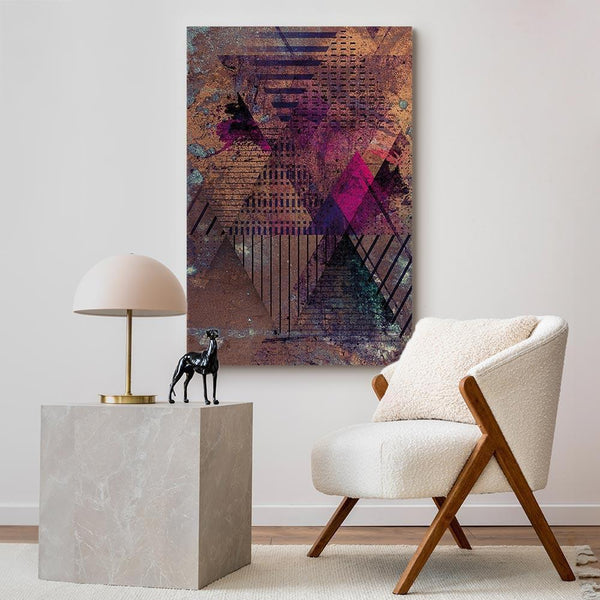 Quadro - Honey Abstraction (1 Part) Vertical
