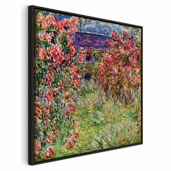 Quadro - Claude Monet – La maison dans les roses