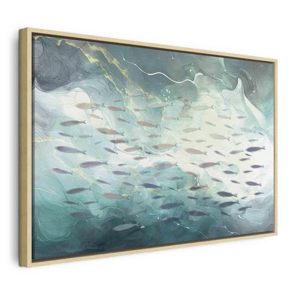 Quadro - School of small fish