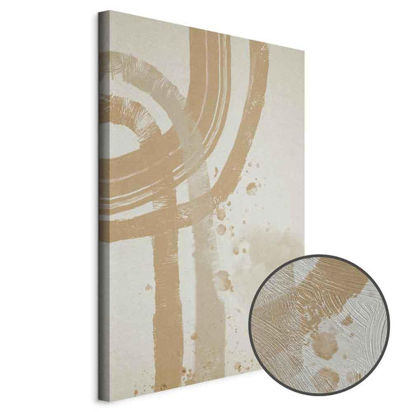 Quadro - Beige Minimalism (1 Part) Vertical