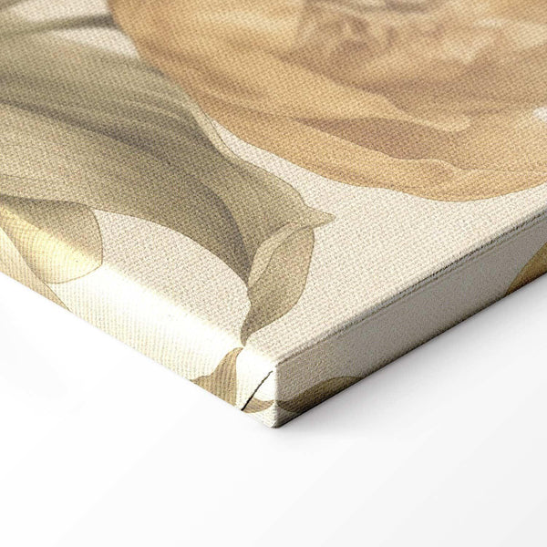 Quadro - Bouquet of flowers on a cream background