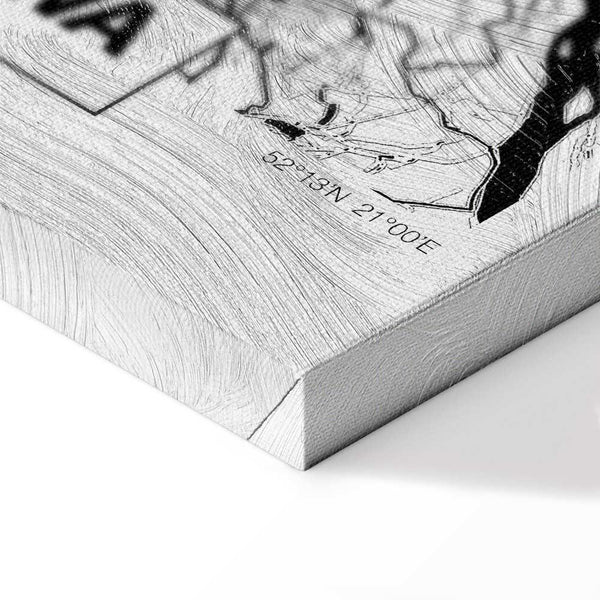 Quadro - City Plan: Warszawa (1 Part) Vertical