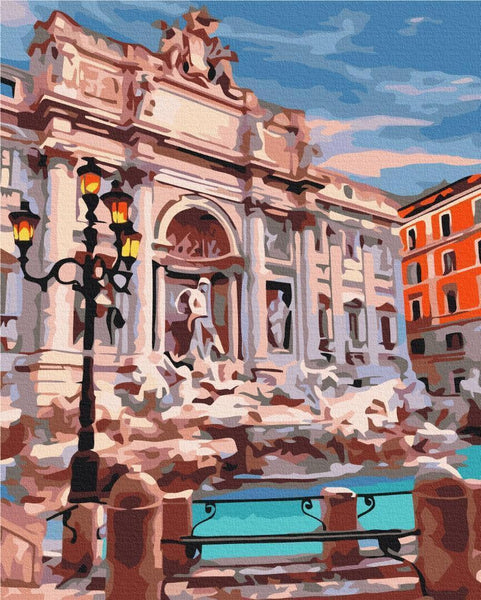Quadro fai da te - Trevi Fountain
