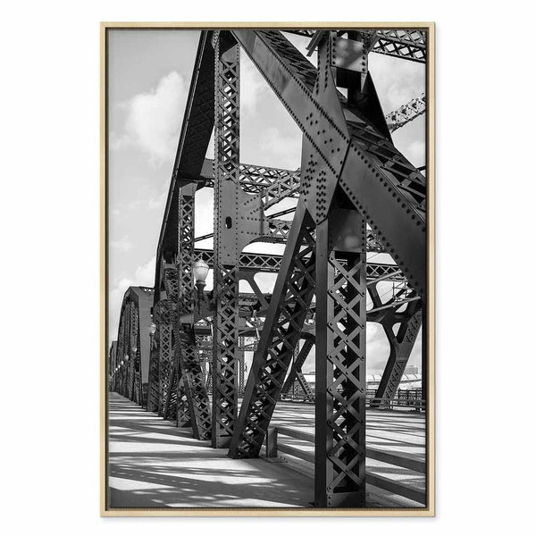 Quadro - Bridge at Morning (1 Part) Vertical