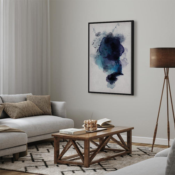 Quadro - Blue Memory (1 Part) Vertical