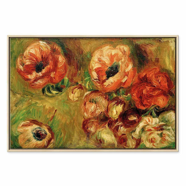 Quadro - Pierre-Auguste Renoir – Les Anémones