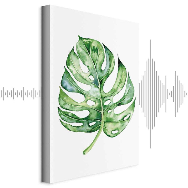 Quadro - Watercolor Monstera (1 Part) Vertical