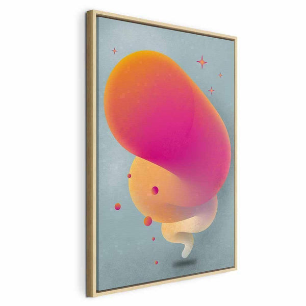 Quadro - Pink Streak (1 Part) Vertical