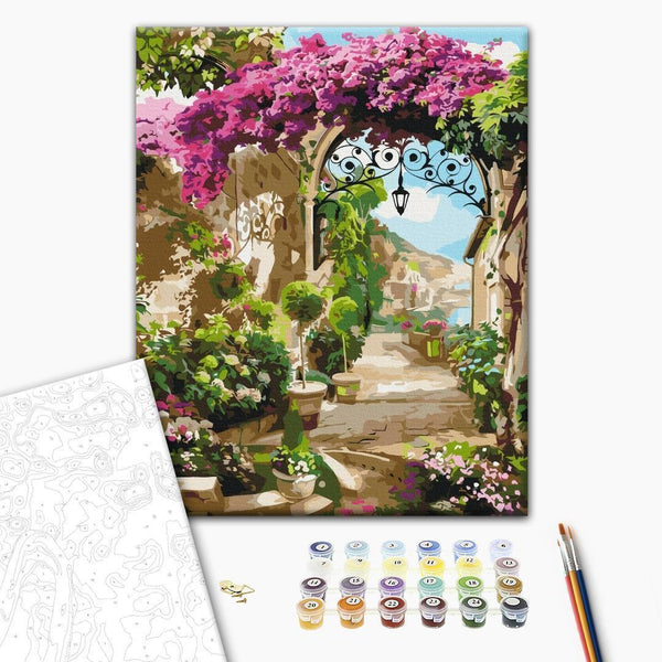 Quadro fai da te - Bow with flowers