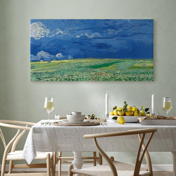 Quadro - Vincent van Gogh – Wheatfield under Thunderclouds