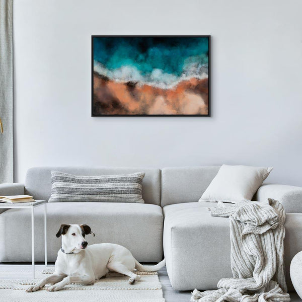 Quadro - Waves in the Sand (1 Part) Wide