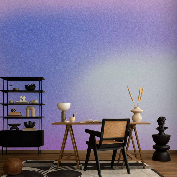 Carta da parati - Heather Mist - Delicate Gradient Comprising Various Shades of Violet