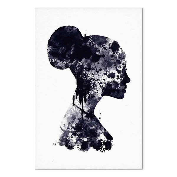Quadro - Abstract Profile (1 Part) Vertical
