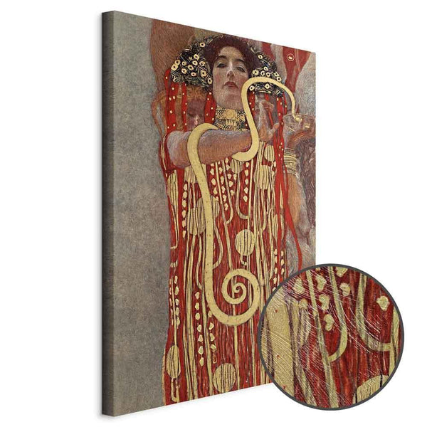 Quadro - Gustav Klimt – Medicine (Hygiea)