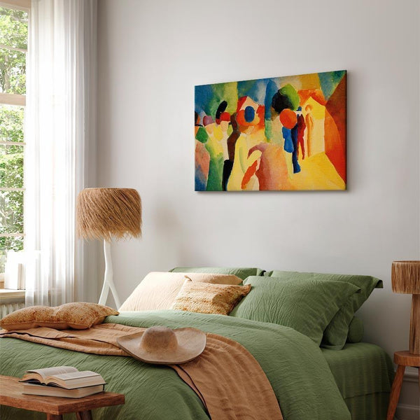 Quadro - August Macke – With a Yellow Jacket