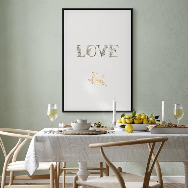 Quadro - Love Is Strength (1 Part) Vertical