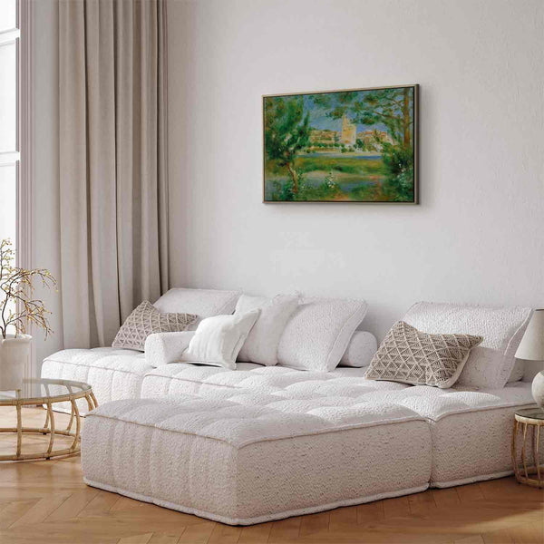 Quadro - Pierre-Auguste Renoir – Villeneuveles-Avignon