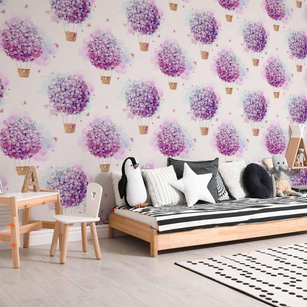 Tappezzeria murale - Balloons of Flowers