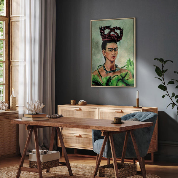 Quadro - Frida Kahlo – Self-Portrait with Braid