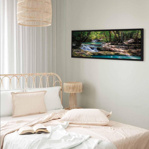 Quadro - Nature: Forest Waterfall