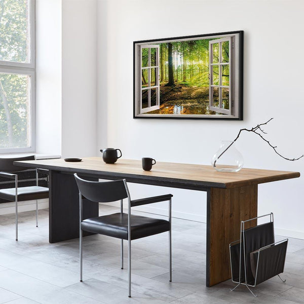 Quadro - Window: View on Forest