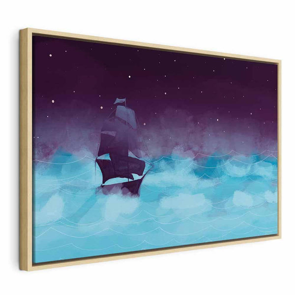 Quadro - Night Waves (1 Part) Wide - Third Variant