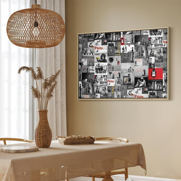 Quadro - Street Art: Banksy