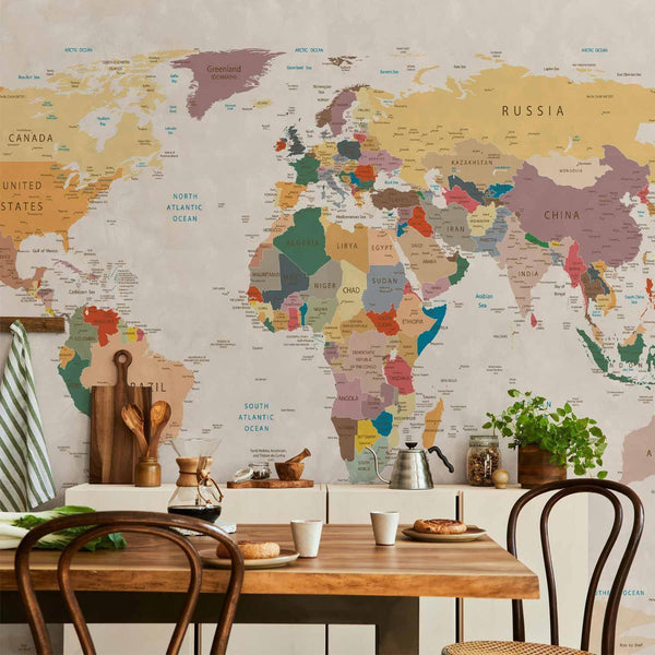 Carta da parati - World Map